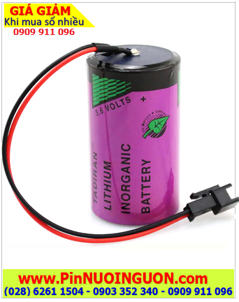 Pin Tadiran TL-5930 (Zắc cắm), Pin nuôi nguồn Tadiran TL-5930 lithium 3.6V D 19000mAh chính hãng _Xuất xứ Israel 